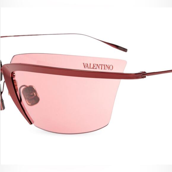 New! Valentino V LURE VLS 130B, Stylish Red Sunglasses, Authentic
